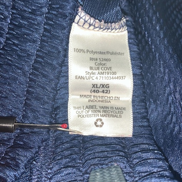 Athletic Work. Mens Navy Blue Athletic/Athletics/Athleisure Basketball X… - Picture 4 of 9